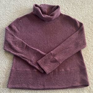 Ribbed loose fit sweatshirt